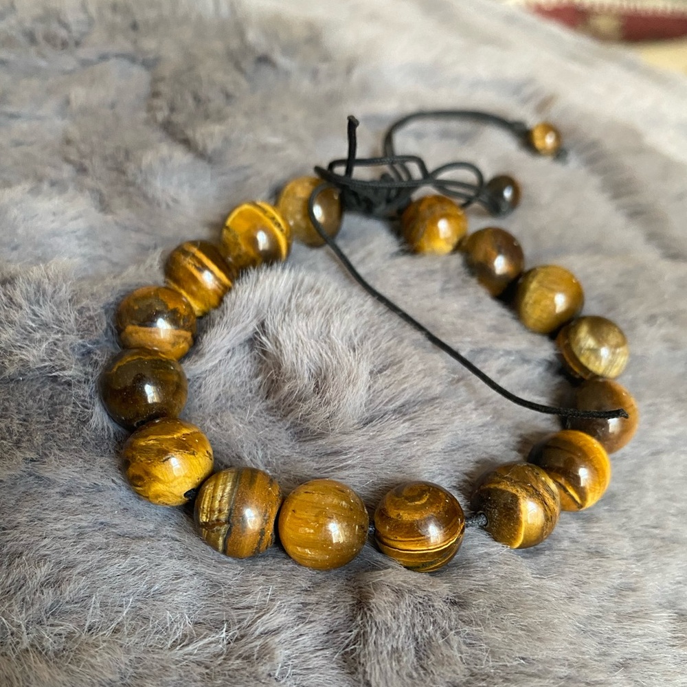 Tigers Eye Bead Bracelet